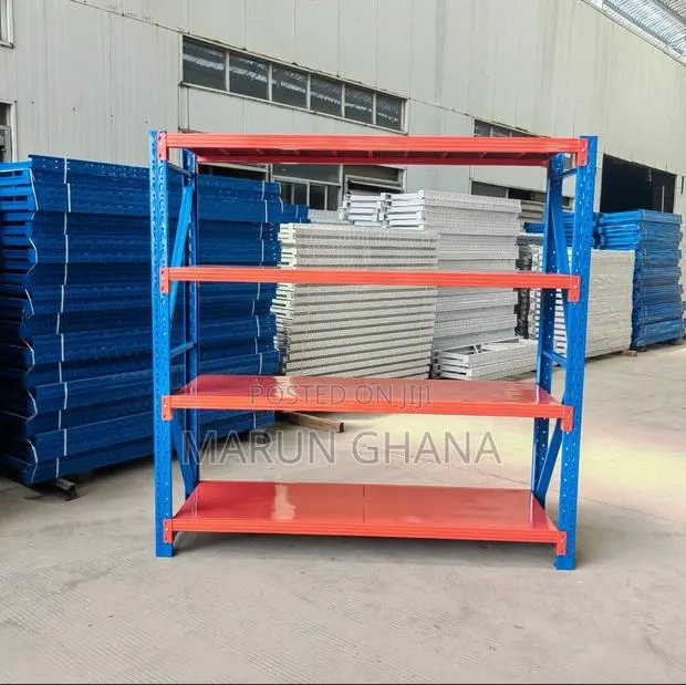 Heavy-Duty Warehouse Rack – 500kg Load Capacity Per Shelf Industrial · Photo 1