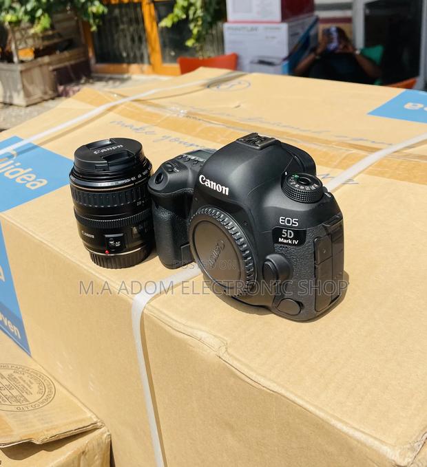 Sealed in Box Anon EOS 5D Mark IV Digital SLR Camera(Black). · Photo 1