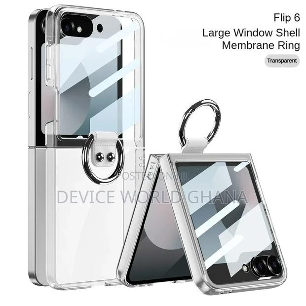 Unc Transparent Color Case Available for Samsung Z Flip 6, 5 · Photo 2