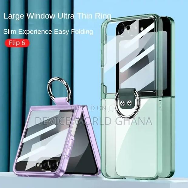 Unc Transparent Color Case Available for Samsung Z Flip 6, 5 · Photo 4