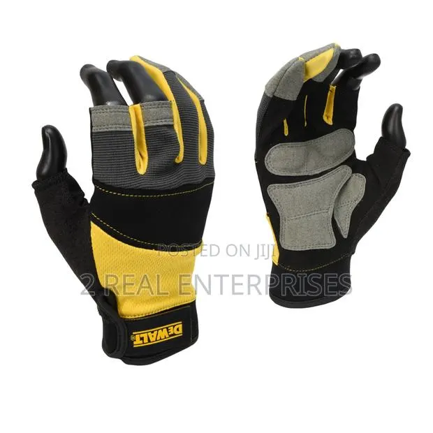 Dewalt Large Fingerless Gloves Dpg214l · Photo 1