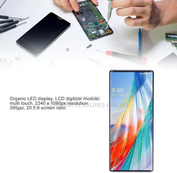 Lg Wing 5g Replacement LCD Screen With Frame Accessories · Photo 4