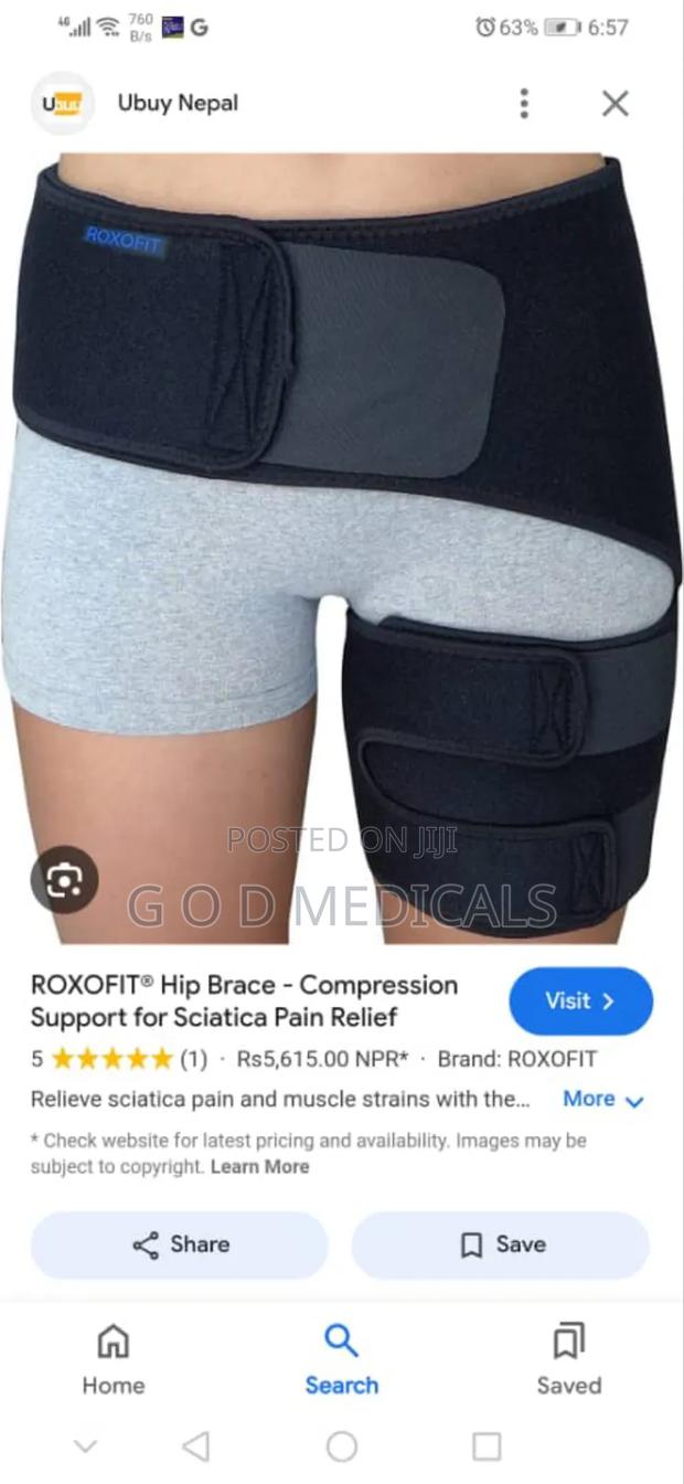 Hip Brace Compression Support for Sciatica Pain Relief · Photo 1