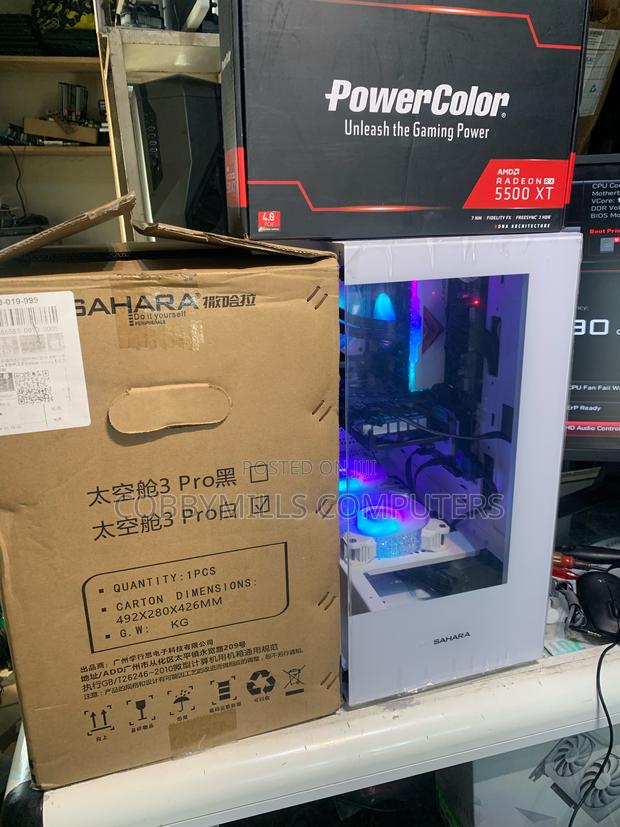 New Desktop Computer MSI Model 16GB AMD Ryzen 7 HDD+SSD 1T · Photo 1