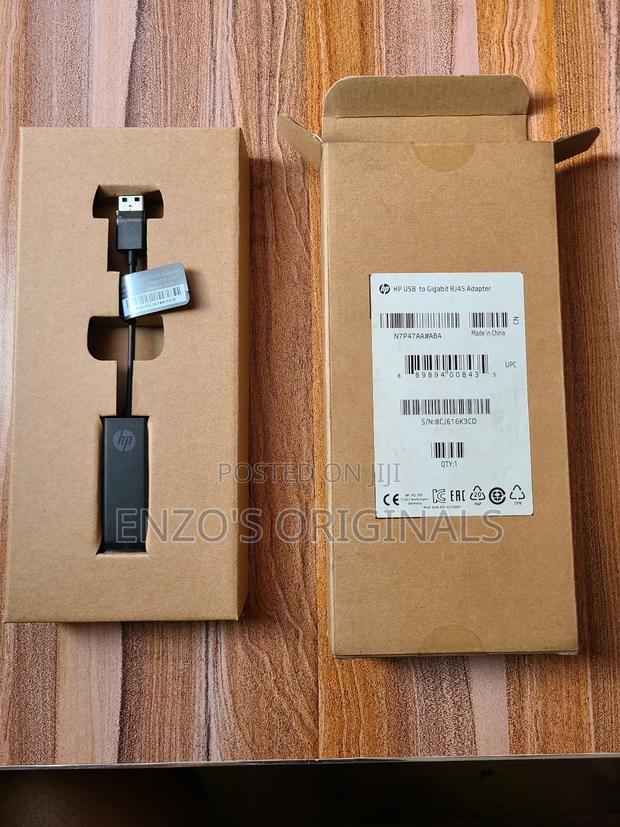 Original Hp Usb 3.0 To Gigabit Lan Rj45 Adapter Cable Internet · Photo 2
