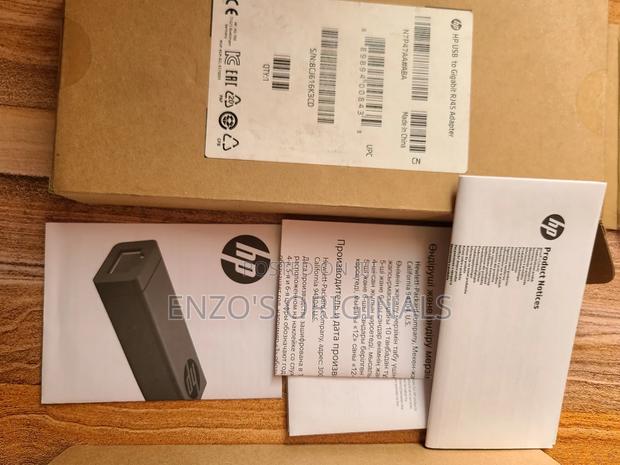 Original Hp Usb 3.0 To Gigabit Lan Rj45 Adapter Cable Internet · Photo 4