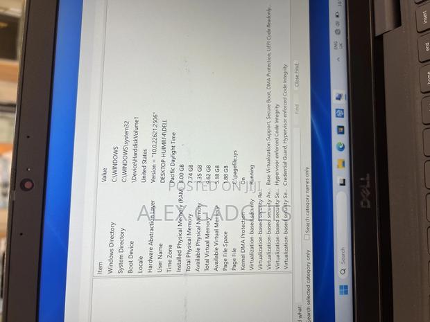 Laptop Dell Latitude 5400 8GB Intel Core I5 SSD 256GB · Photo 4