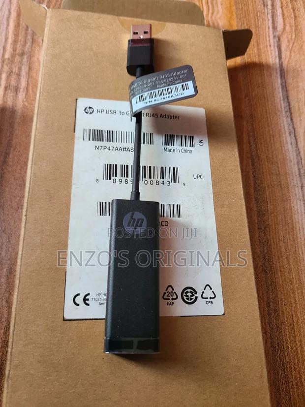 Original Hp Usb 3.0 To Gigabit Lan Rj45 Adapter Cable Internet · Photo 6
