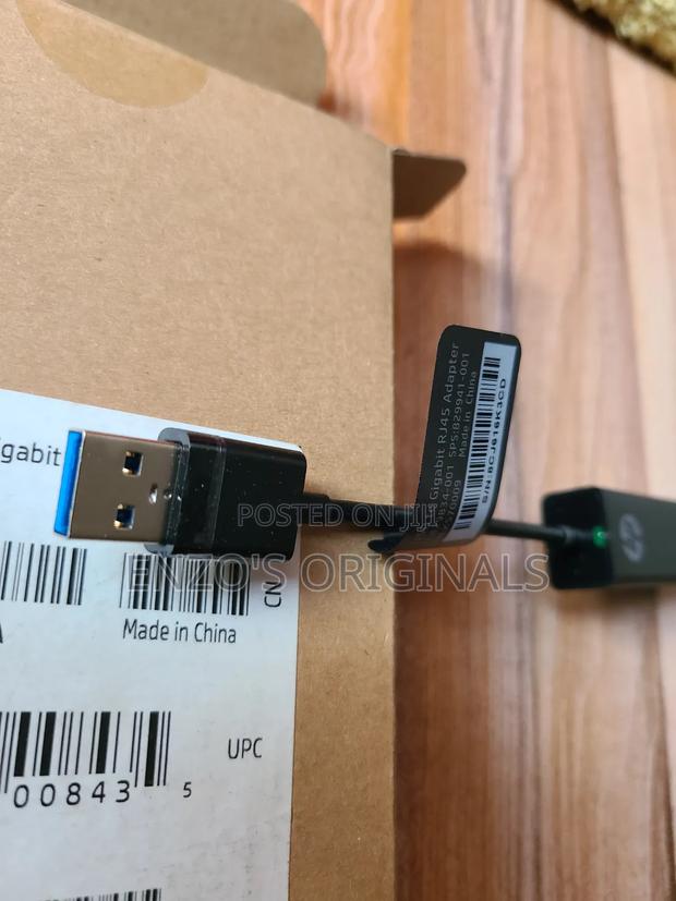 Original Hp Usb 3.0 To Gigabit Lan Rj45 Adapter Cable Internet · Photo 7