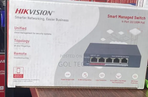 Hikvision Smarter Networking Easier Business · Photo 1