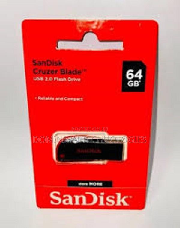 Sandisk Cruzer Blade 64GB USB 2.0 Flash Drive- SDCZ50-064G-B · Photo 1
