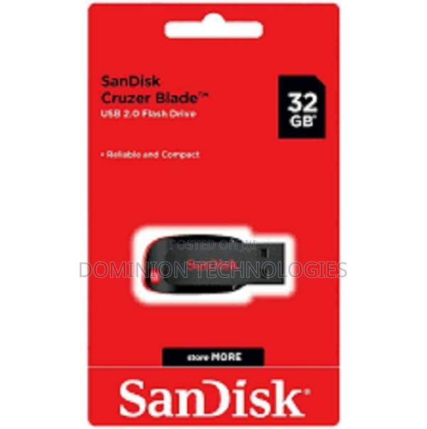 Sandisk 32GB Cruzer Blade USB Drive, SDCZ50-32G-B35 · Photo 1