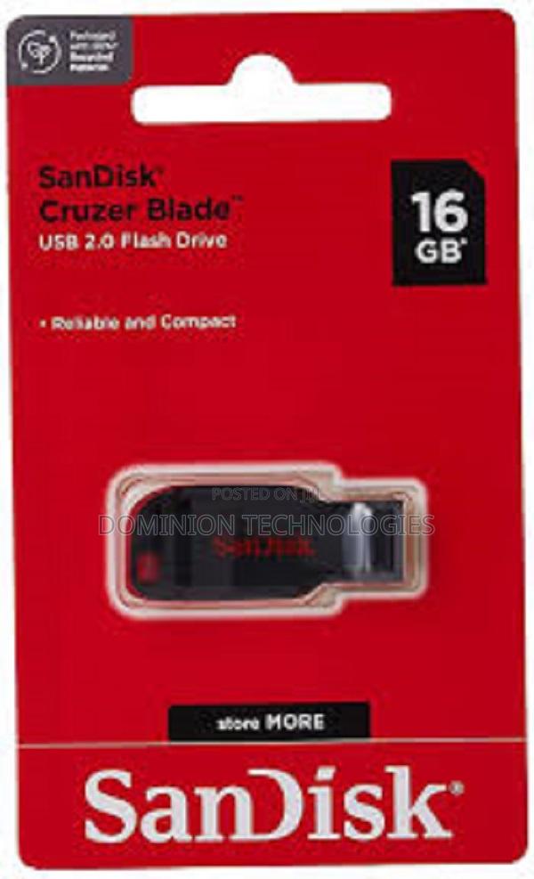 Sandisk 16gb Cruzer Blade USB 2.0 Flash Drive - Sdcz50-016g · Photo 1