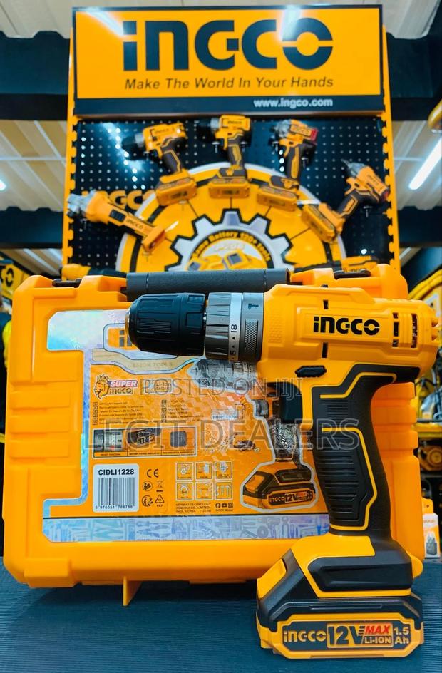Ingco Compact Brushless Cordless Drill 20V · Photo 2