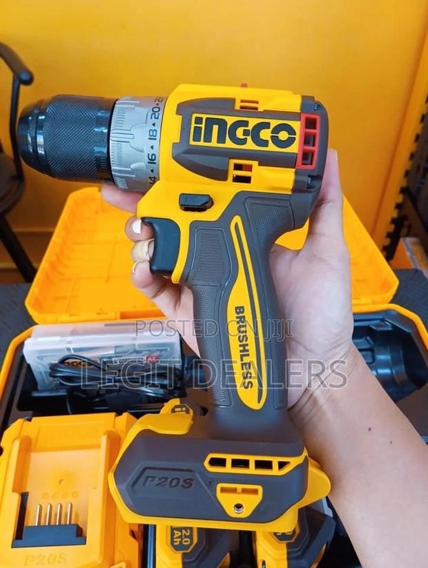 Ingco Compact Brushless Cordless Drill 20V · Photo 1