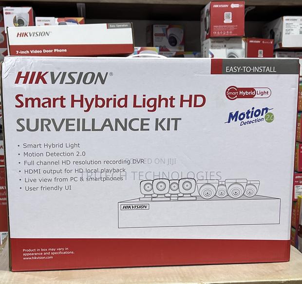 Hikvision 8ch Kit Full Color+Audio+1tb HDD NEW MODEL · Photo 1