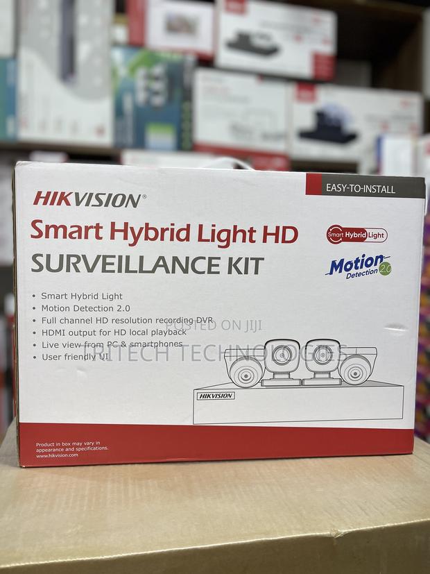 Hikvision 4ch Kit Full Color+Audio+1tb HDD 2024 Model · Photo 1