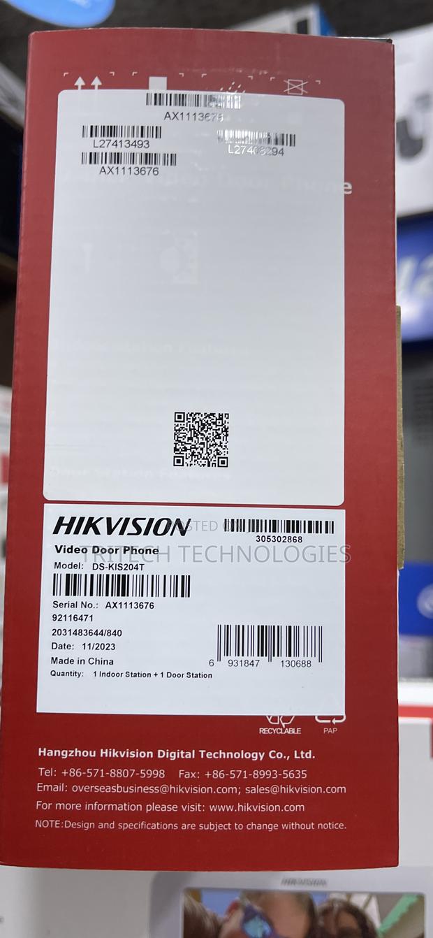 Hikvision Analog Video Intercom Ds-Kis2047 · Photo 3