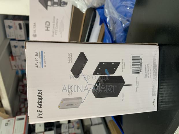 Ubiquiti 48v 0.5a Gigabit Poe Adapter Poe Adapter 48volt · Photo 2