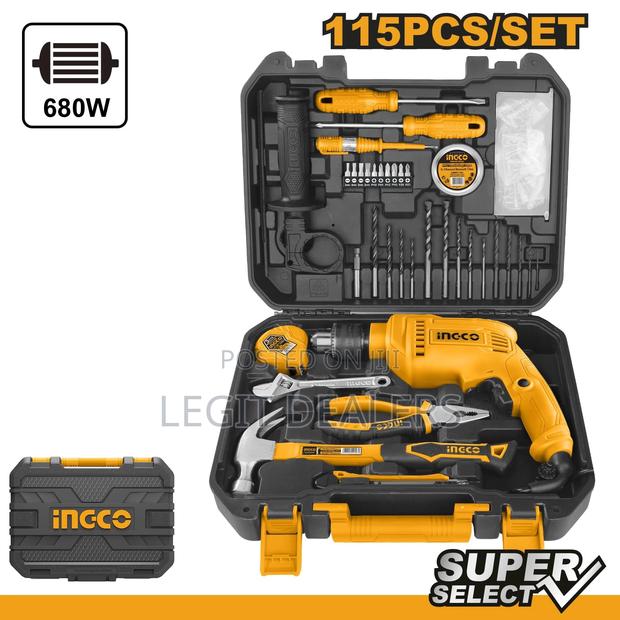 Ingco 115pcs Household Tools Set · Photo 1