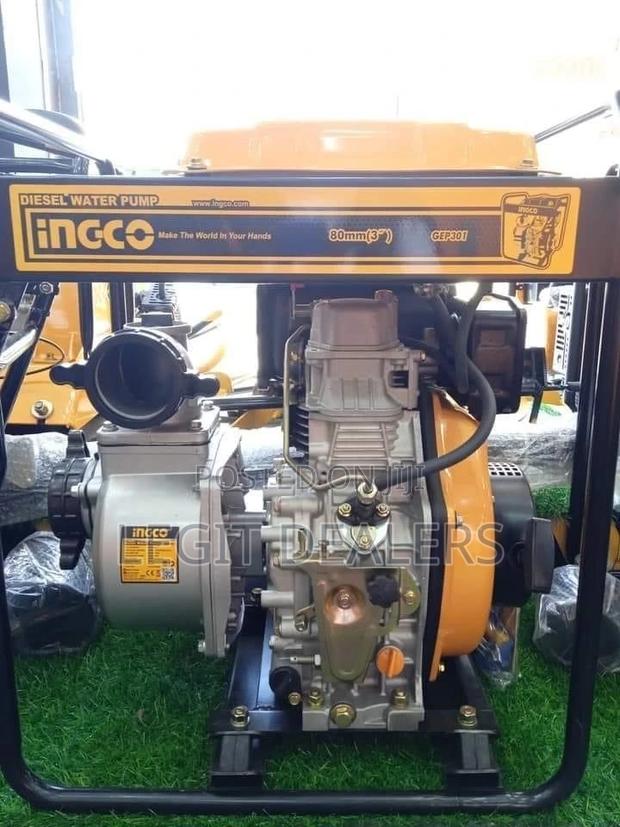 Ingco 5.5hp Diesel Water Pump 3” · Photo 2