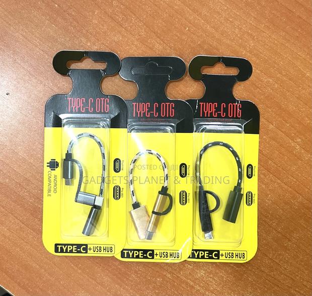 Type C / Usb A Braided Cable Otg Adapter · Photo 3