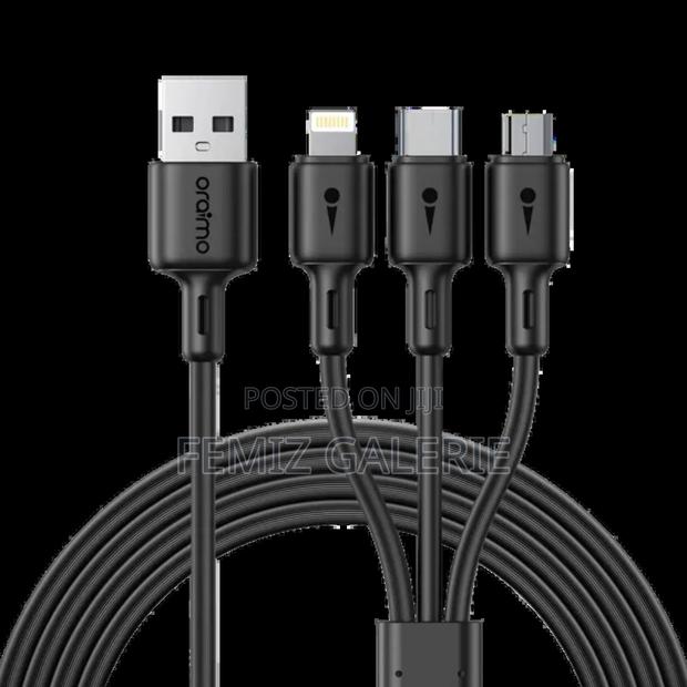 Oraimo Duraline 3a 3in1 Charging Cable 1.2m · Photo 3