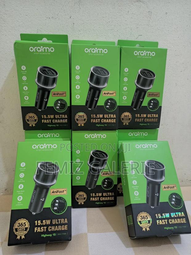 Oraimo 15.5W Highway Car Charger With 3-in-1 Cable · Photo 7