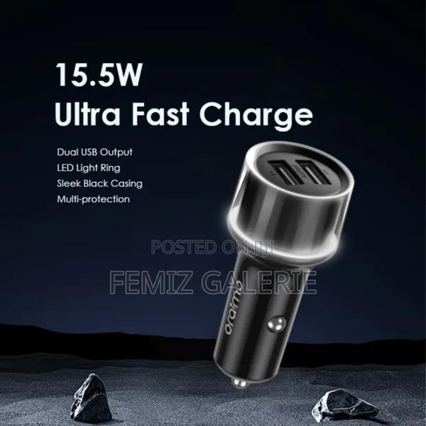 Oraimo 15.5W Highway Car Charger With 3-in-1 Cable · Photo 5