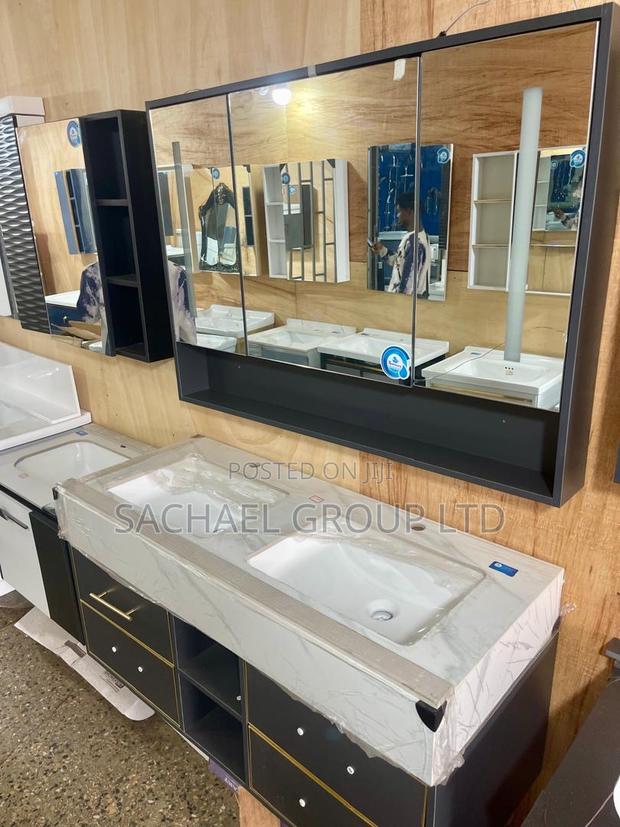 Double Sink Vanity Cabinet · Photo 2