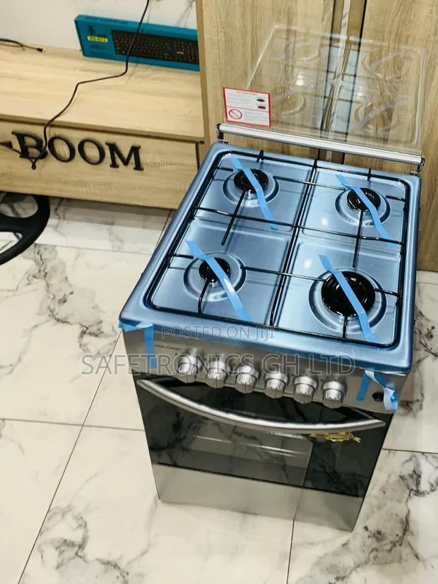 Zealous Best Volcano 4-Burner Gas Cooker 50x50 Oven With Grill · Photo 1