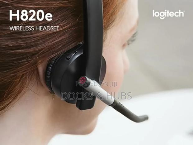 Logitech Wireless Headset H820e, Dect Wireless · Photo 1