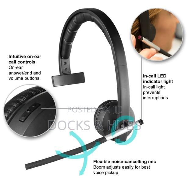 Logitech Wireless Headset H820e, Dect Wireless · Photo 3