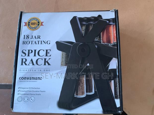 18pcs Jar Rotating Spice Rack · Photo 2