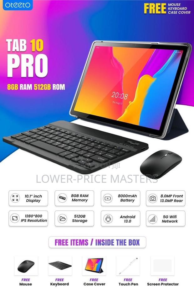 New Oteeto Tab 11 Pro 8 GB Black · Photo 1