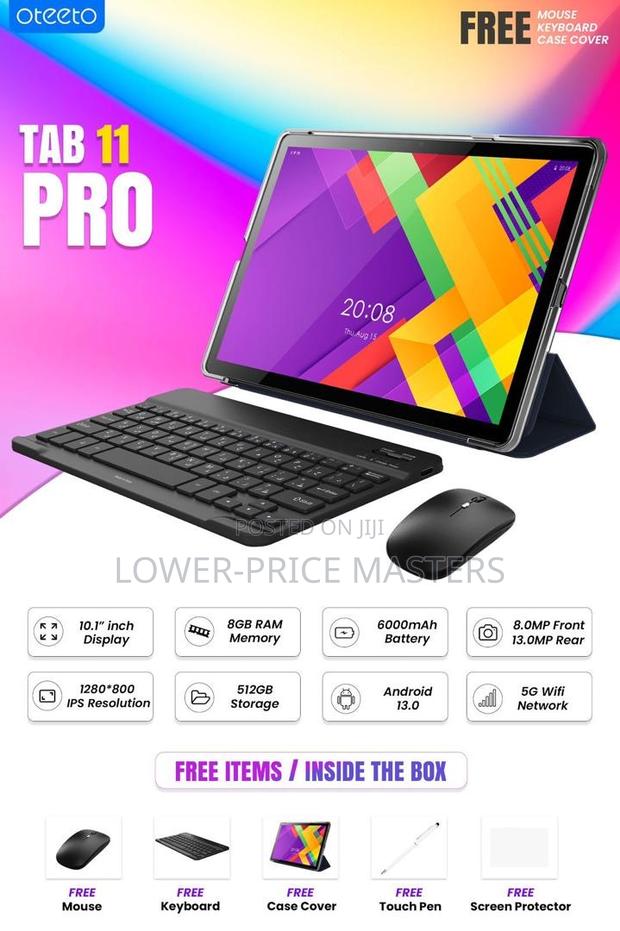 New Oteeto Tab 11 Pro 8 GB Black · Photo 2