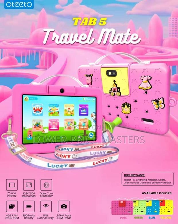 New Oteeto Tab 5 Travel Mate 128 GB Pink · Photo 1