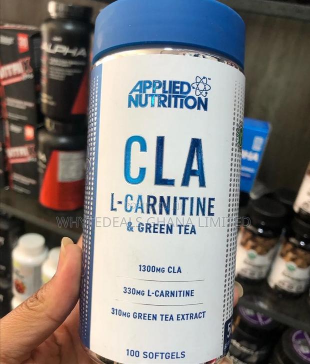 Applied Nutrition CLA L Carnitine and Green Tea, 100 Softgel · Photo 1