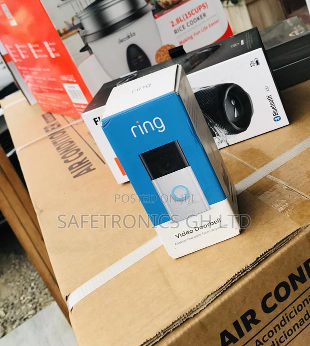 New Authentic Ring Door Bell Security Camera White · Photo 1