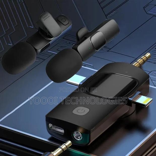 Wireless 3 In1 Dual Lavaliere Microphone · Photo 3