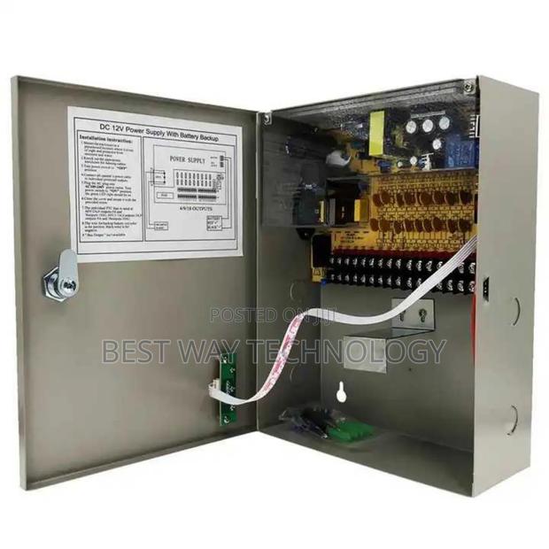 12V 10A Power Supply With Battery CCTV · Photo 2