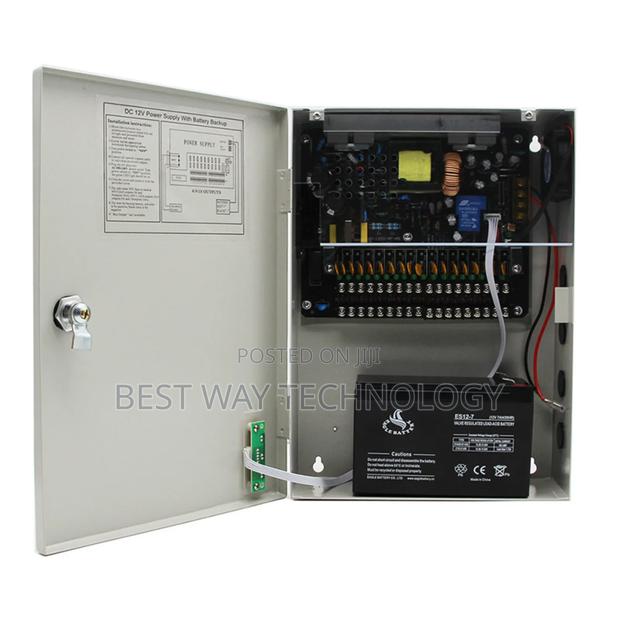 12V 10A Power Supply With Battery CCTV · Photo 3
