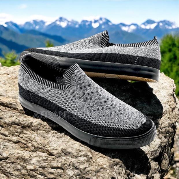 Men Slip-on Fashion Black/Grey · Photo 1