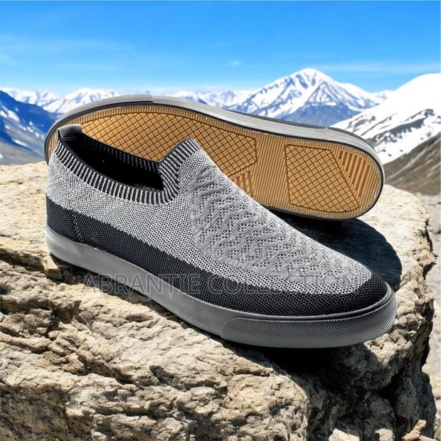 Men Slip-on Fashion Black/Grey · Photo 2