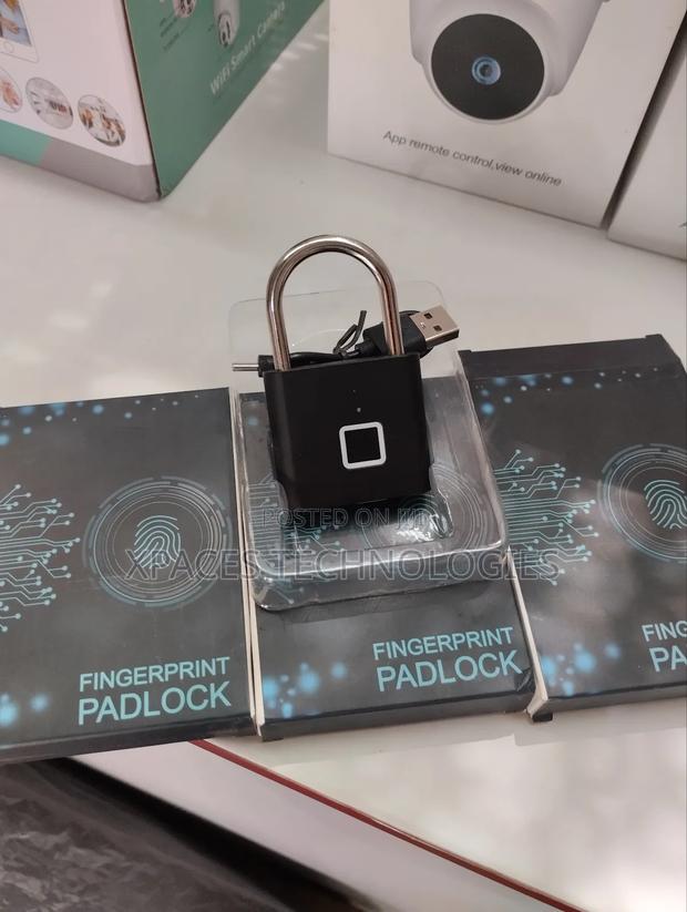 Smart Fingerprint Padlock, Security Door Lock · Photo 2