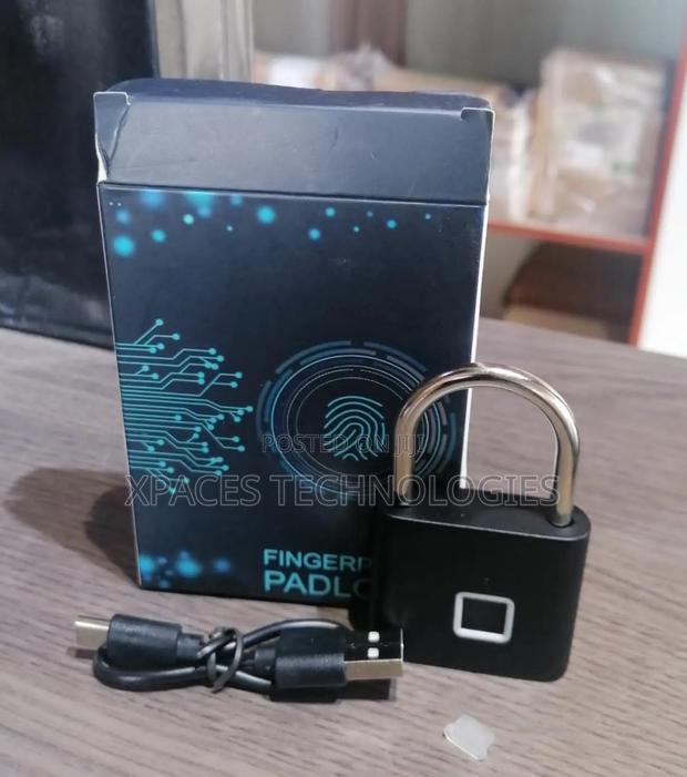 Smart Fingerprint Padlock, Security Door Lock · Photo 3