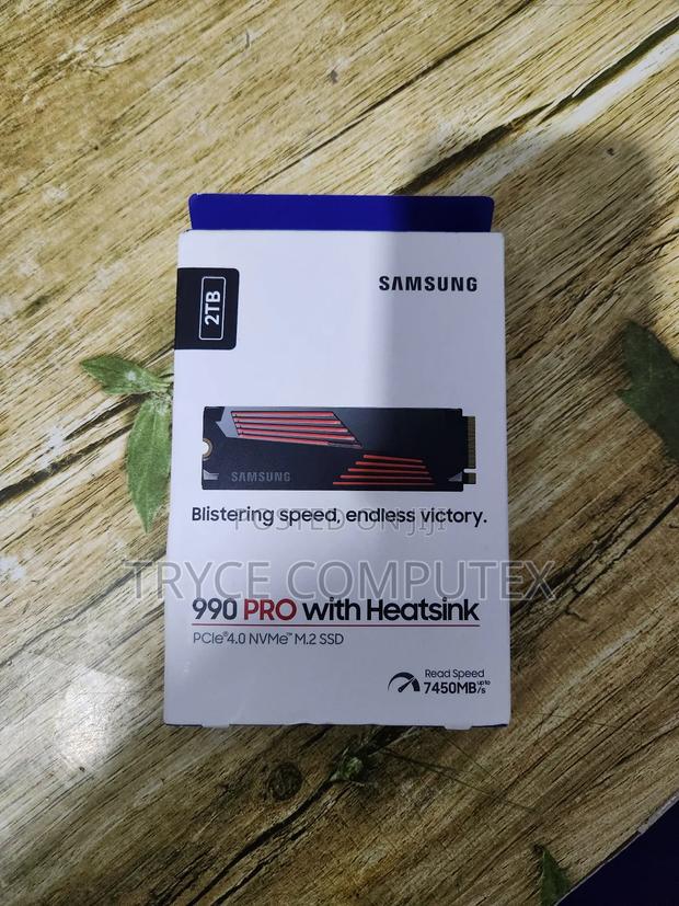 Ps5/PC 2tb Nvme Samsung 990 Pro With Heatsink · Photo 1