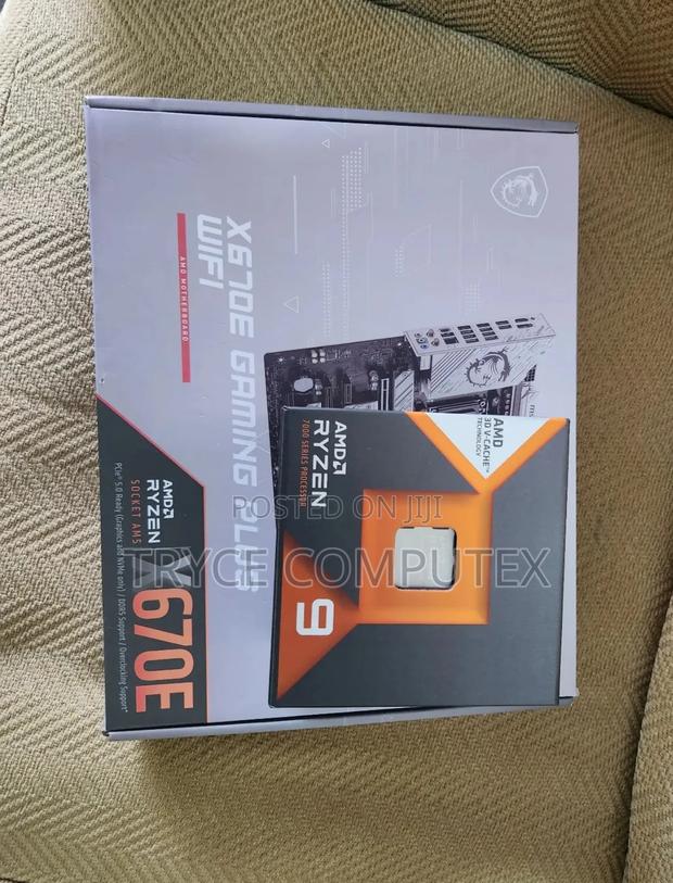 Amd Ryzen 9 7950x3d and Msi X670e Gaming Plus Motherboard · Photo 1