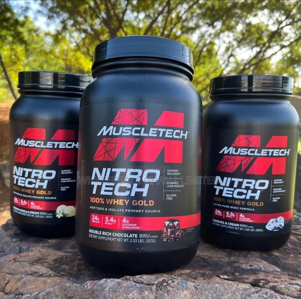 Muscletech Nitrotech Whey Protein Isolate 4 MUSCLE GAIN 2LBS · Photo 1