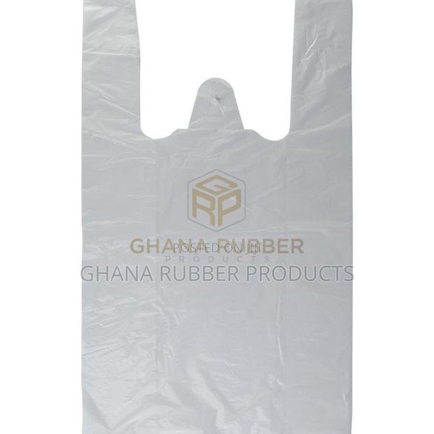 Market Carrier Bags White Large (200pcs) · Photo 1